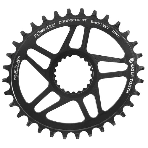 Plato Mono Ovalado WOLF TOOTH 12V SHIMANO Direct Mount Offset 0mm
