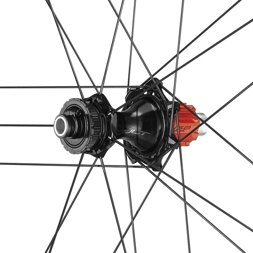 Par de ruedas CAMPAGNOLO BORA ULTRA WTO 45 C23 DISC Tubeless Ready (Center Lock) Cromadas