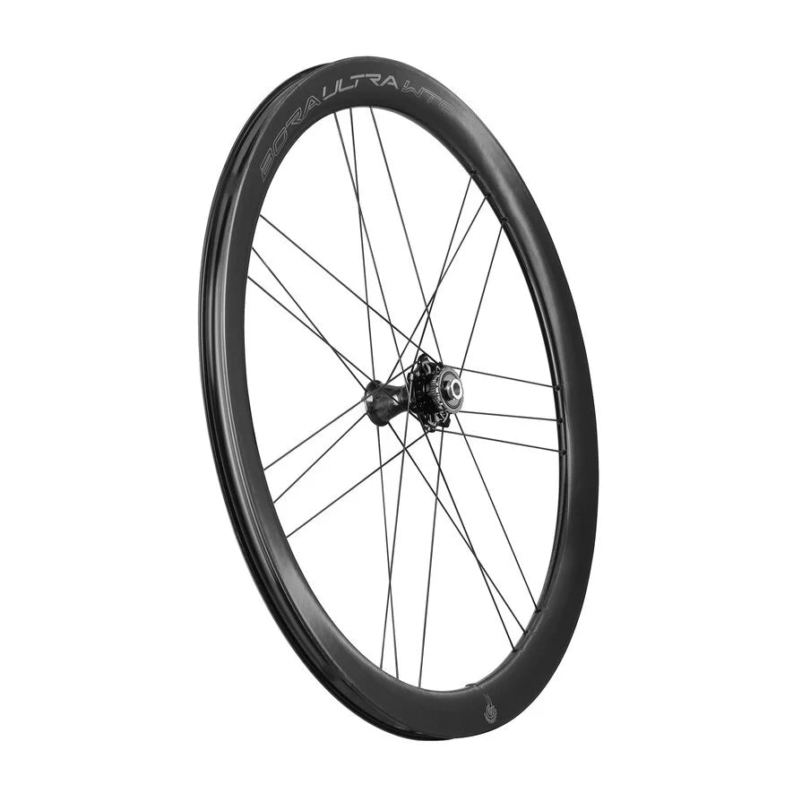 Par de ruedas CAMPAGNOLO BORA ULTRA WTO 45 C23 DISC Tubeless Ready (Center Lock) Cromadas