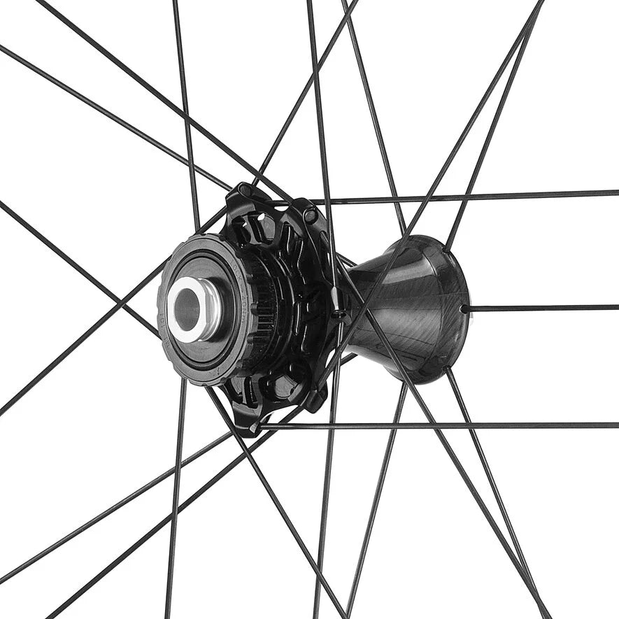 Par de ruedas CAMPAGNOLO BORA ULTRA WTO 45 C23 DISC Tubeless Ready (Center Lock) Cromadas