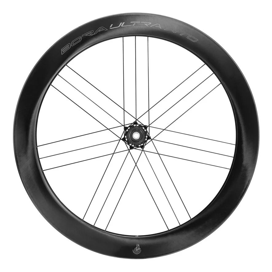 Par de ruedas CAMPAGNOLO BORA ULTRA WTO 60 C23 DISC Tubeless Ready (Center Lock) Cromadas