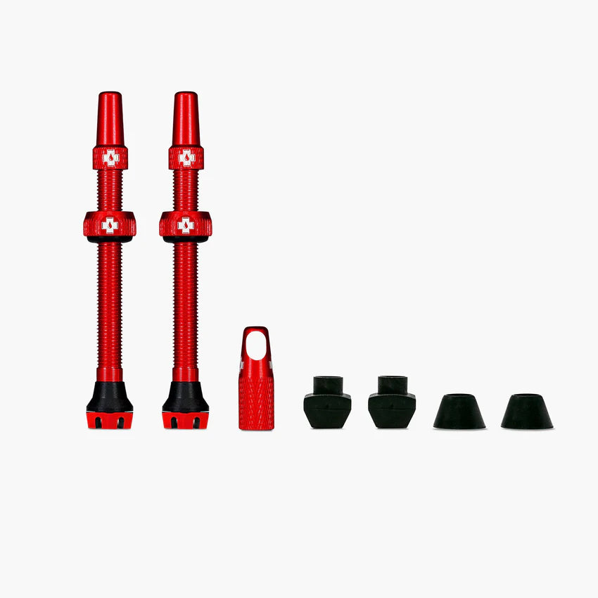 Válvulas Tubeless V2 MUC-OFF Rojo