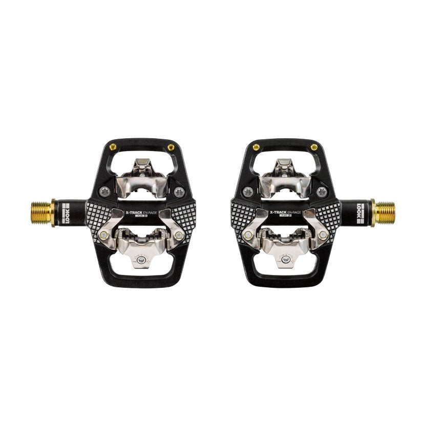 Pedales LOOK X-TRACK EN-RAGE PLUS Titanium SPD negros