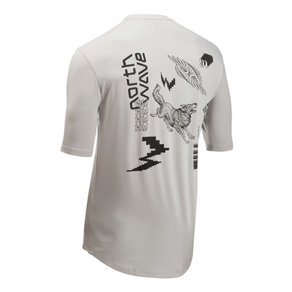 Maillot NORTHWAVE XTRAIL Manga Corta Gris