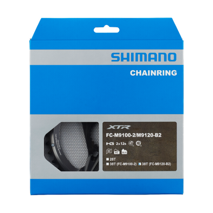 Plato Exterior SHIMANO XTR para FC-M9120-B2 (28-38 dientes) 12V