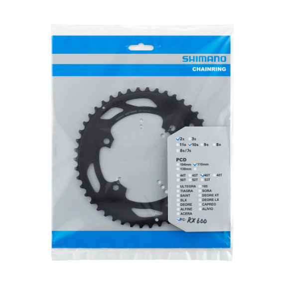 SHIMANO GRX RX600 10V 110mm plato exterior