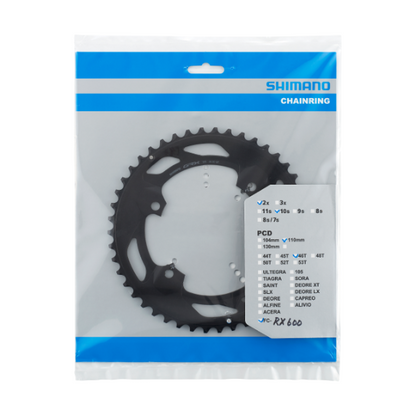 Plato Exterior 10V SHIMANO GRX RX600 110mm