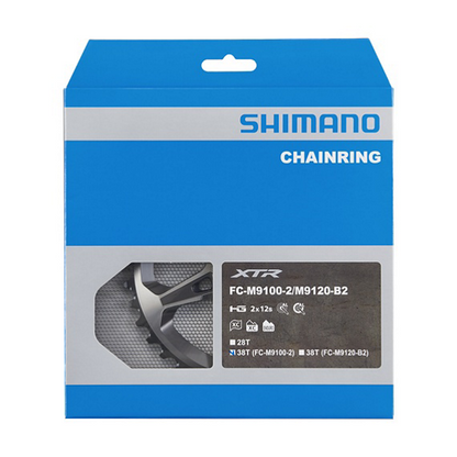 Plato Exterior SHIMANO XTR para FC-M9100-2 (28-38 dientes) 12V