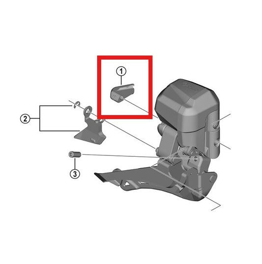 SHIMANO FD-R7150/RX825 Tapa de puerto