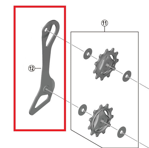 Horquilla interna SHIMANO RD-R9250
