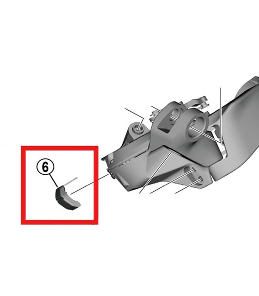 SHIMANO RD-R8150/7150/RX825 Tapa del puerto de carga