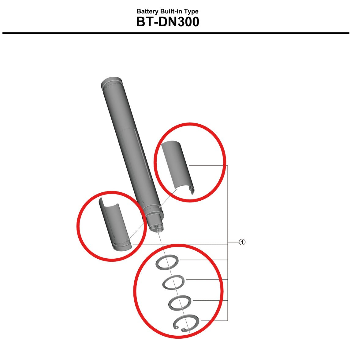 Adaptador SHIMANO BT-DN300