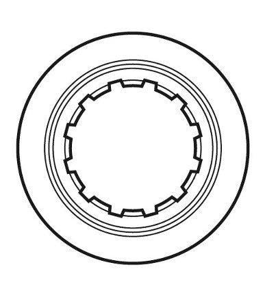 Contratuerca central SHIMANO Interior SM-RT81