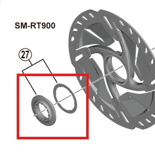 SHIMANO Tuerca Interna Center Lock SM-RT900