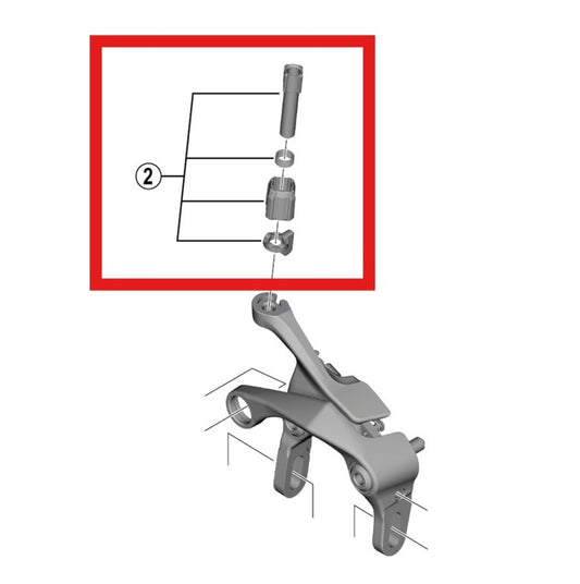 Tornillo tensor de cable SHIMANO BR-R7000/7010