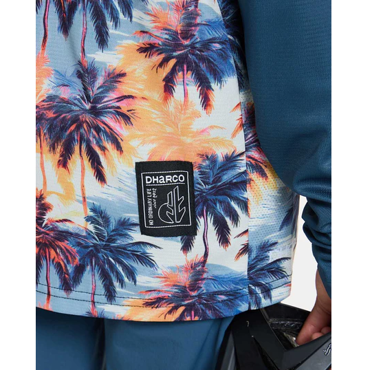 DHARCO GRAVITY VENICE BEACH Maillot Manga Larga Junior Azul