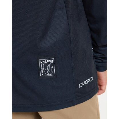 Maillot DHARCO GRAVITY THE DARKNESS Mangas Largas Junior Negro