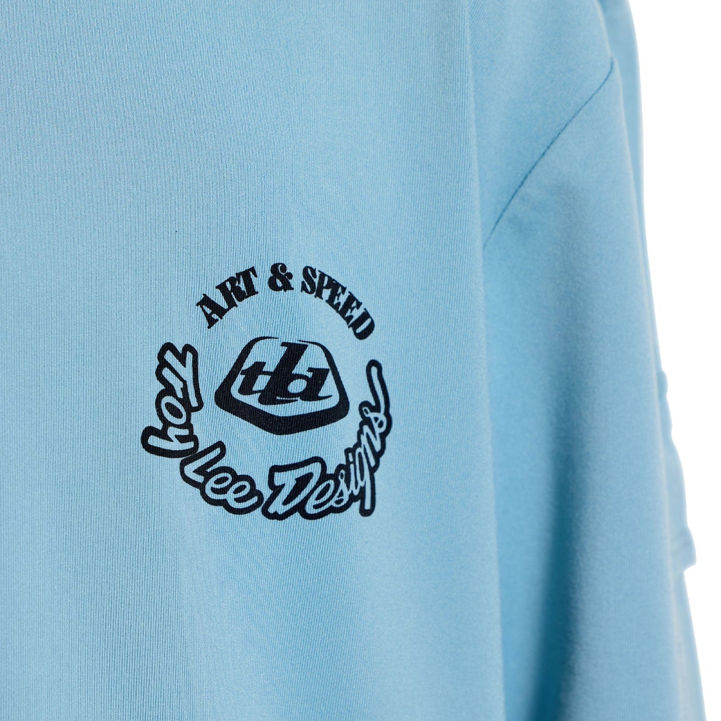 Maillot manga larga TROY LEE DESIGNS RUCKUS RIDE CARBS Niño Azul