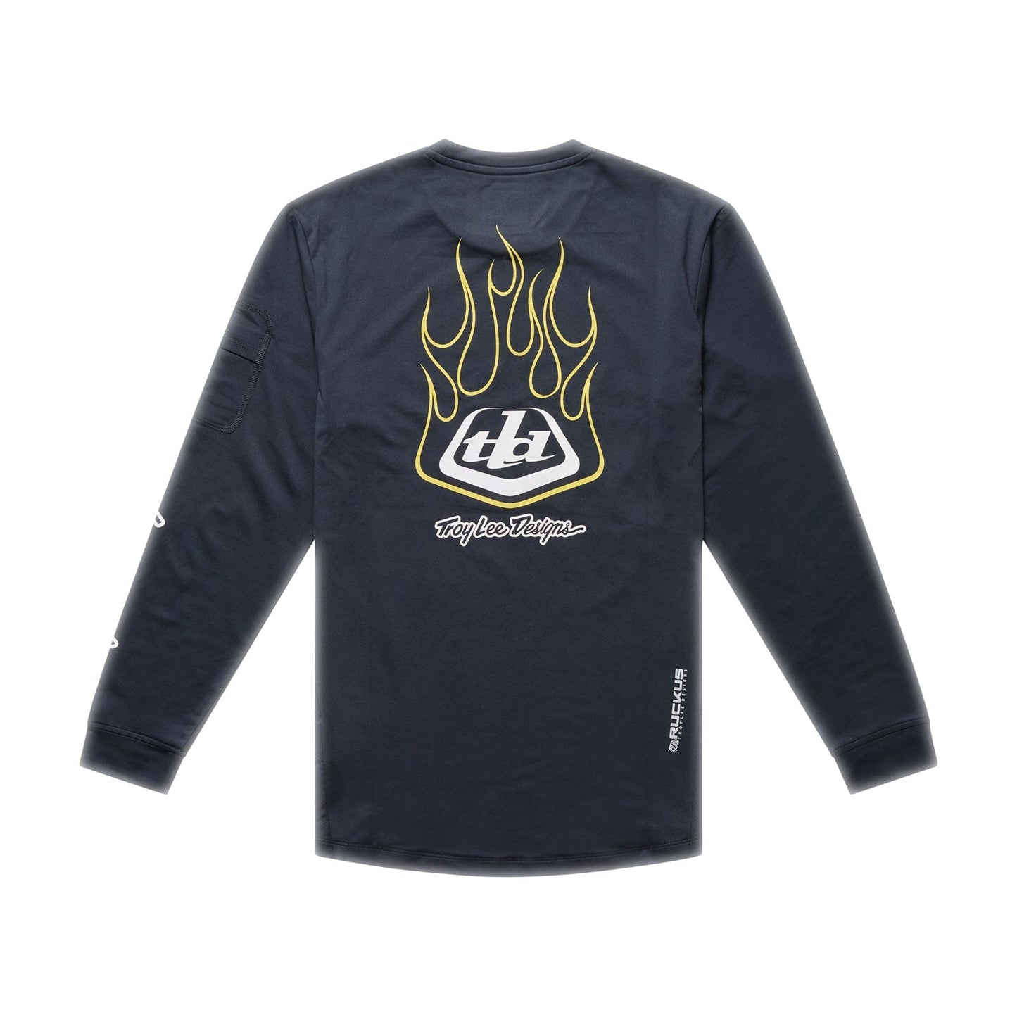 Maillot manga larga TROY LEE DESIGNS RUCKUS RIDE PRESSED Junior Negro
