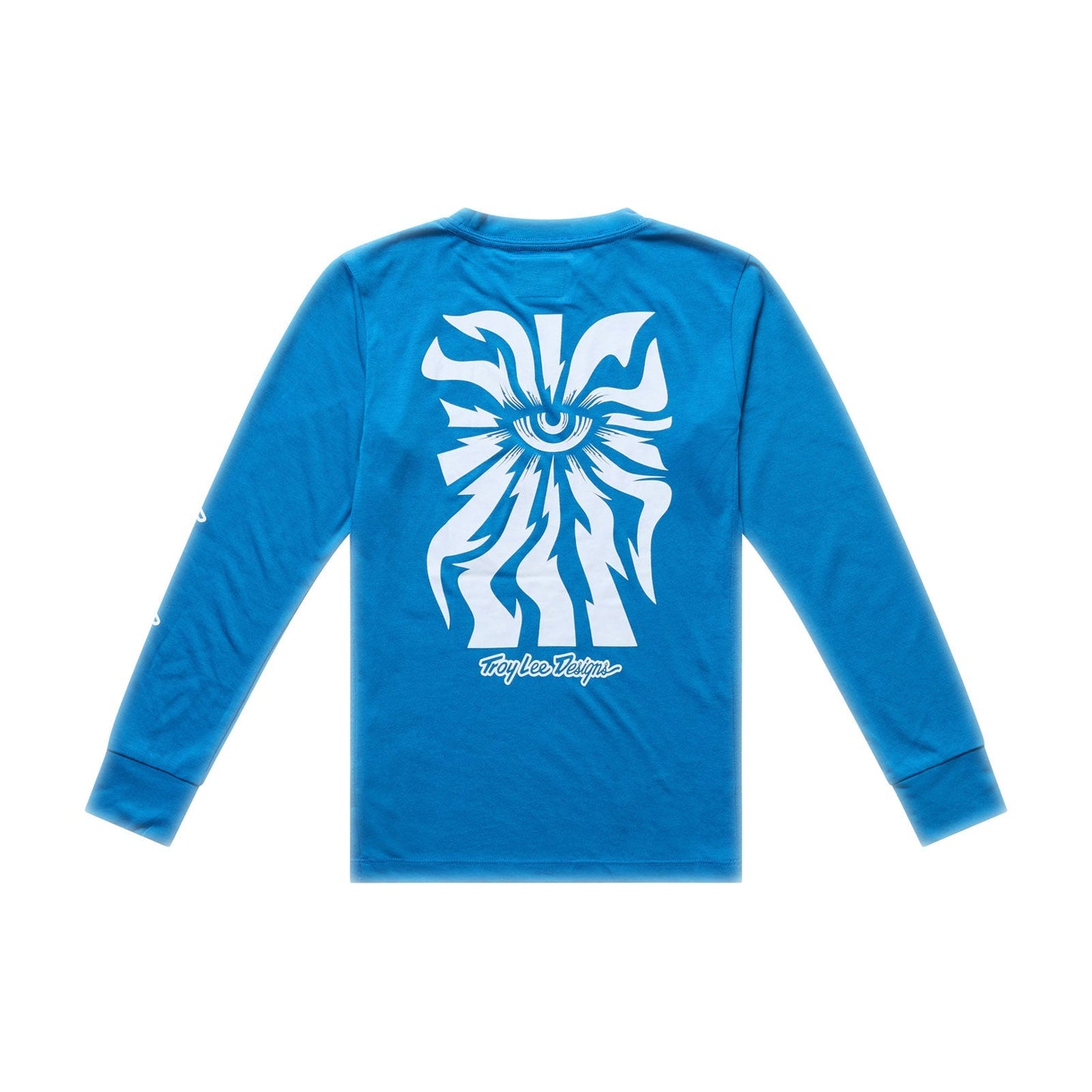Maillot manga larga TROY LEE DESIGNS SKYLINE RIDE ONE EYE AERO Niño Azul