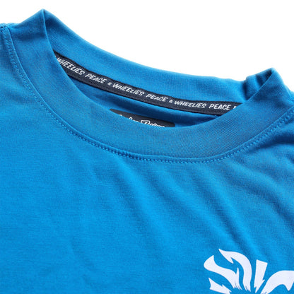 Maillot TROY LEE DESIGNS SKYLINE RIDE ONE EYE AERO Junior Mangas Largas Azul