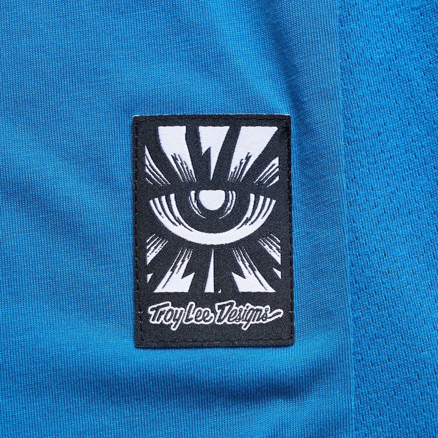 Maillot manga larga TROY LEE DESIGNS SKYLINE RIDE ONE EYE AERO Niño Azul