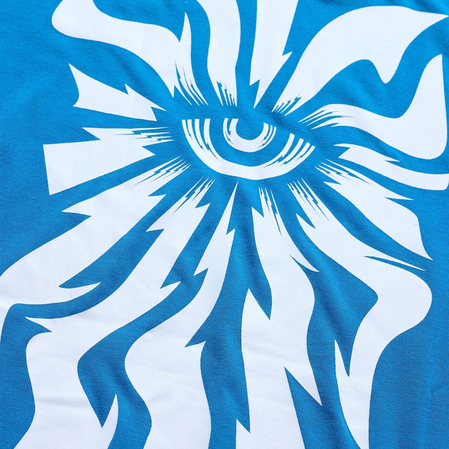 Maillot manga corta TROY LEE DESIGNS SKYLINE RIDE ONE EYE AERO Niño Azul