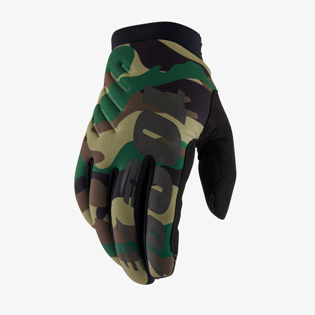 Guantes 100% BRISKER Camo/Negro