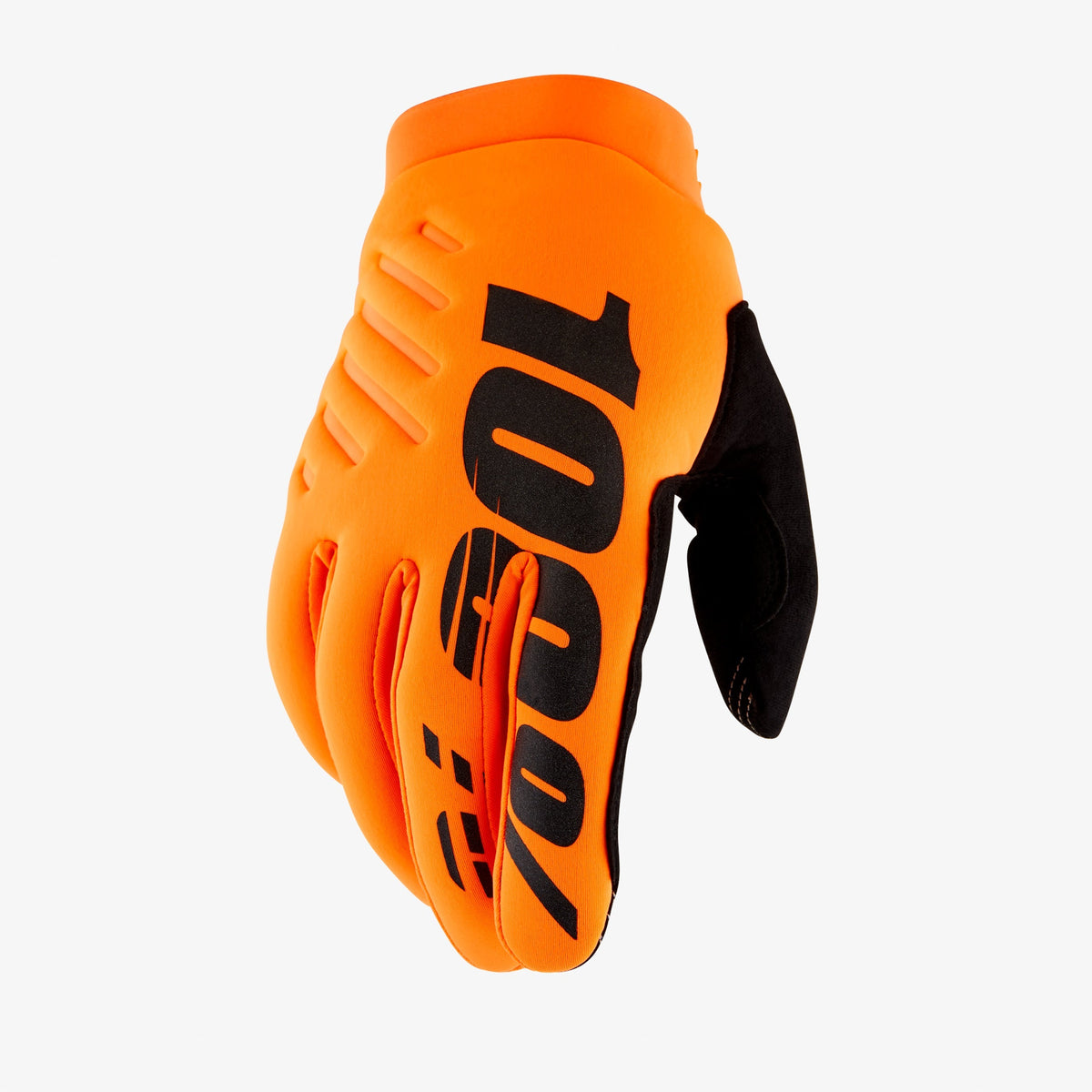 Guantes 100% BRISKER Junior Naranja/Negro