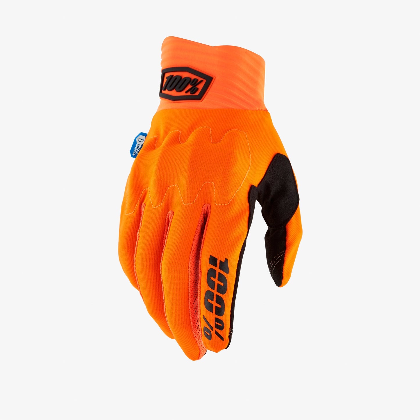 Guantes 100% COGNITO SMART SHOCK Naranja