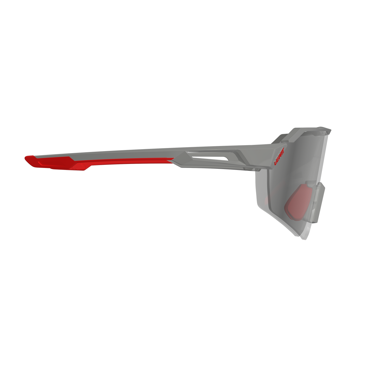 Máscara LEATT RIDEVIZ Lite Gris Satinado IRIZ Plata 17VLT