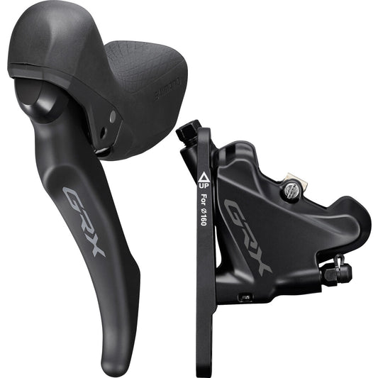 Maneta Izquierda y Pinza Delantera SHIMANO GRX BL-RX600-L + BR-RX400 1x11V Flat Mount