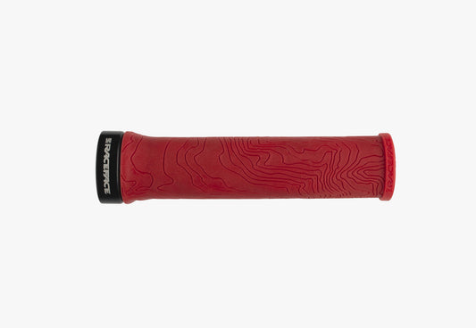 Puños RACE FACE HALF NELSON Lock-On Rojo