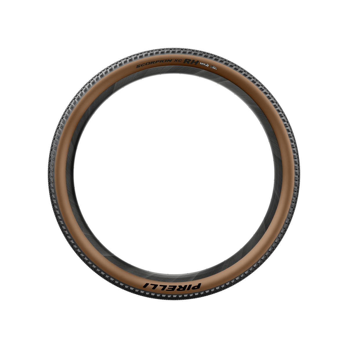 Neumático PIRELLI SCORPION RACE XC RH ProWall 29x2.40 Tubeless Ready de aro flexible negro/beige Edición Clásica