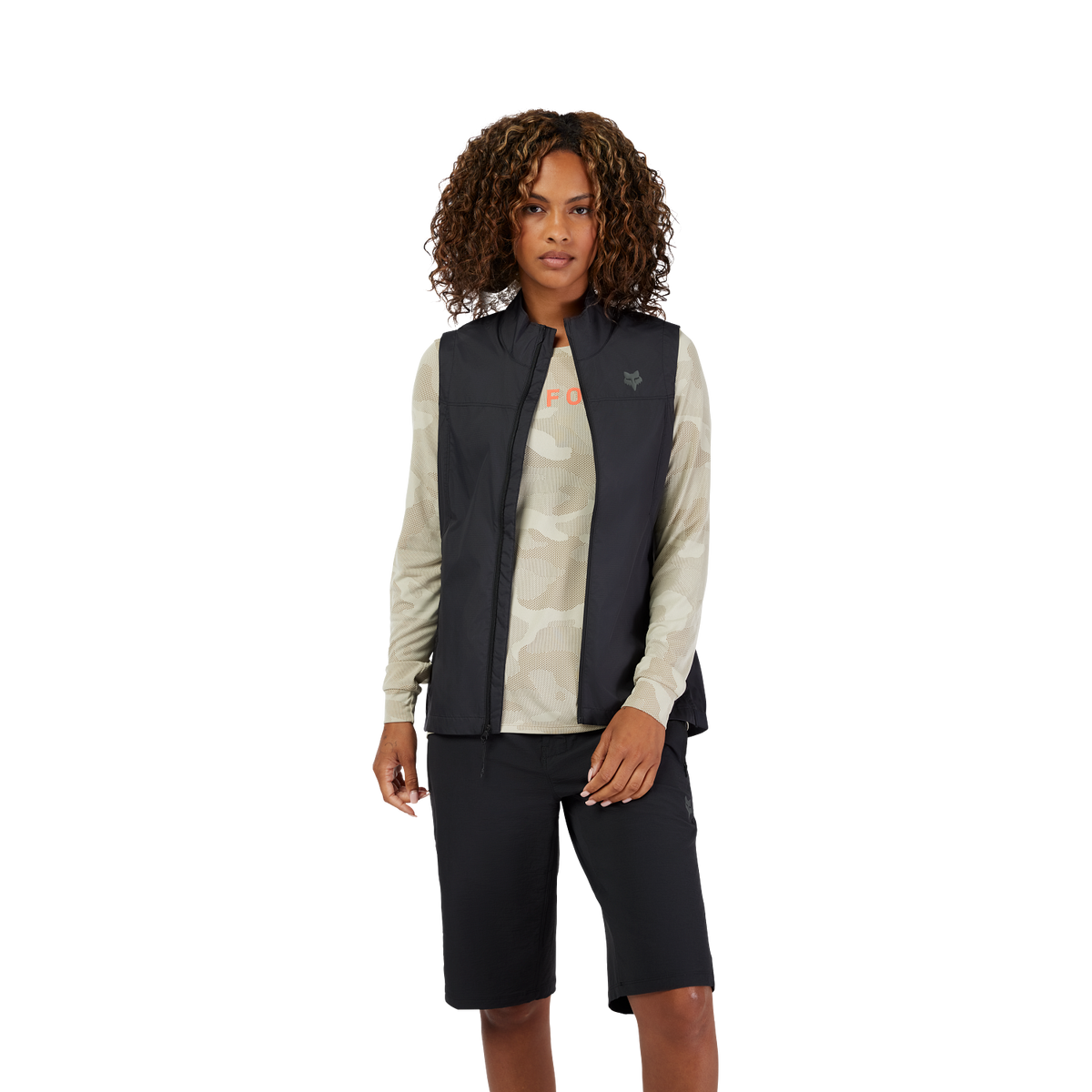 Chaleco FOX RANGER WIND de mujer negro 2026 - vista 3