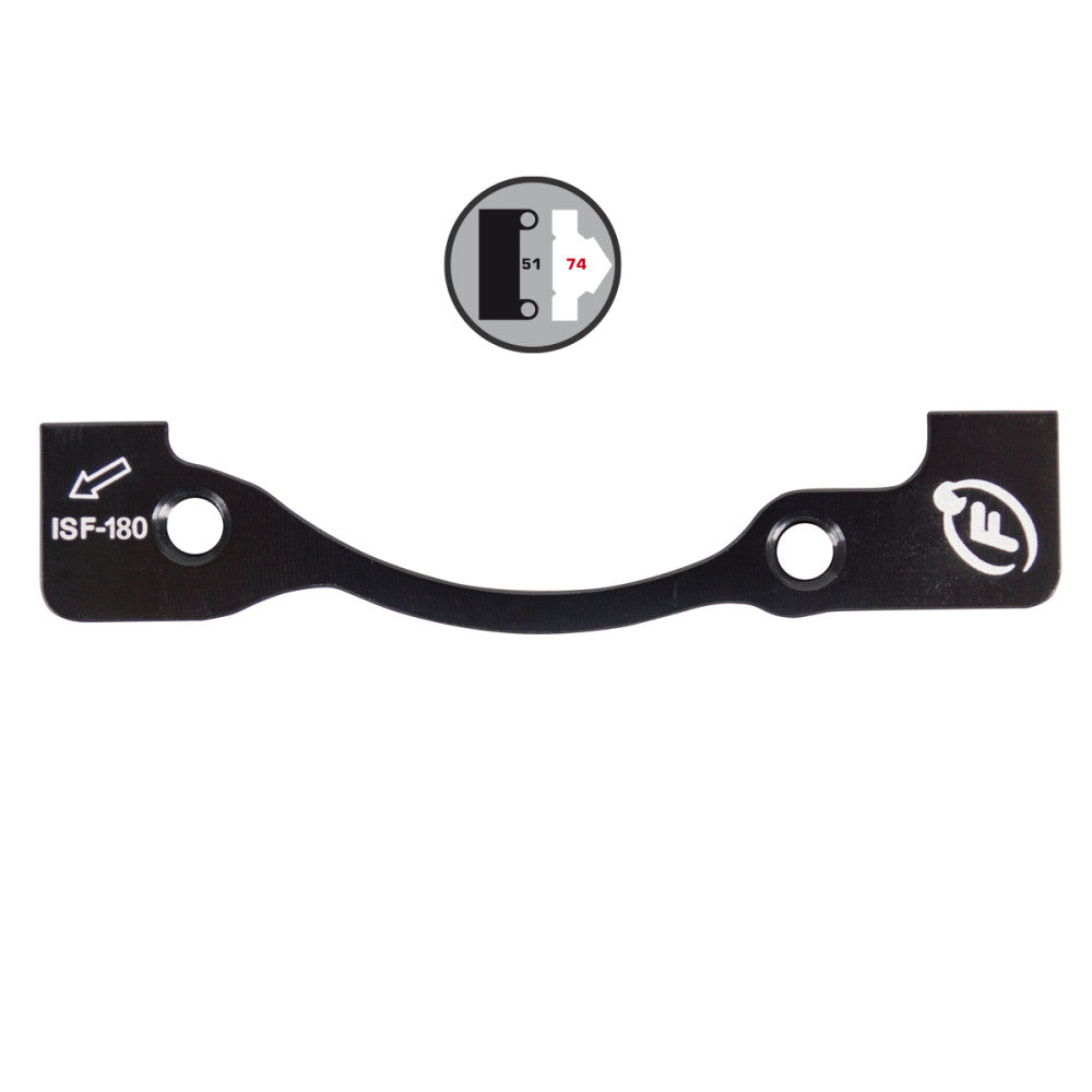Adaptador de pinza delantera PM / IS FORMULA FD40141-10 Disco de 180 mm (+20 mm)
