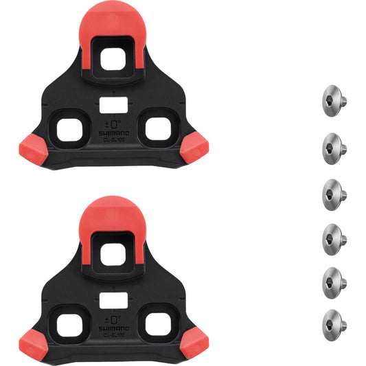 Kit Calas SHIMANO SPD-SLR Rojo 0° CL-SL100