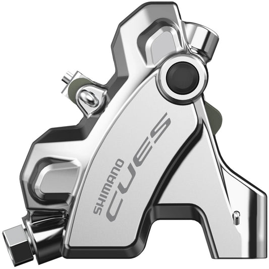 Etrier de Frein Arrière Hydraulique SHIMANO CUES BR-U6030 Flat Mount- Édition Polish Silver