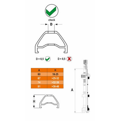 Kit 2 Válvulas Controlador de Presión SKS GERMANY AIRSPY TL XL 81 mm