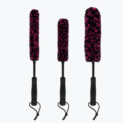 Kit de 3 Cepillos MUC-OFF MICROFIBRE DETAILING BRUSH SET