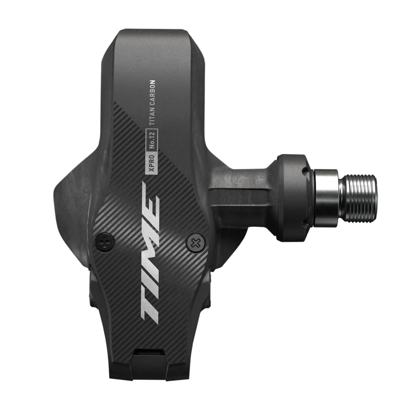 Pedales Time X PRO 12 Q-Factor 57 Carbon Negro/Plateado
