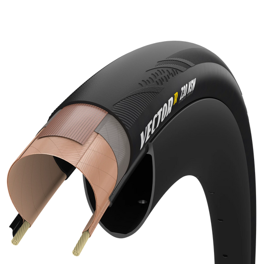 Neumático ZIPP GOODYEAR VECTOR R NSW Tubeless Ready Negro