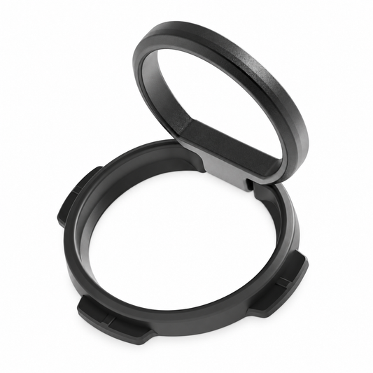 Anillo expositor para teléfono QUADLOCK — vista del producto sobre fondo blanco
