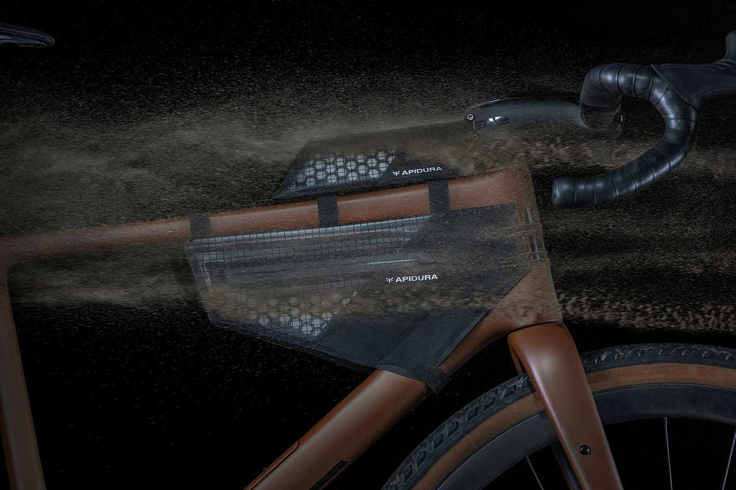 Paquete de bolsas para cuadros APIDURA AERO SYSTEM Negro