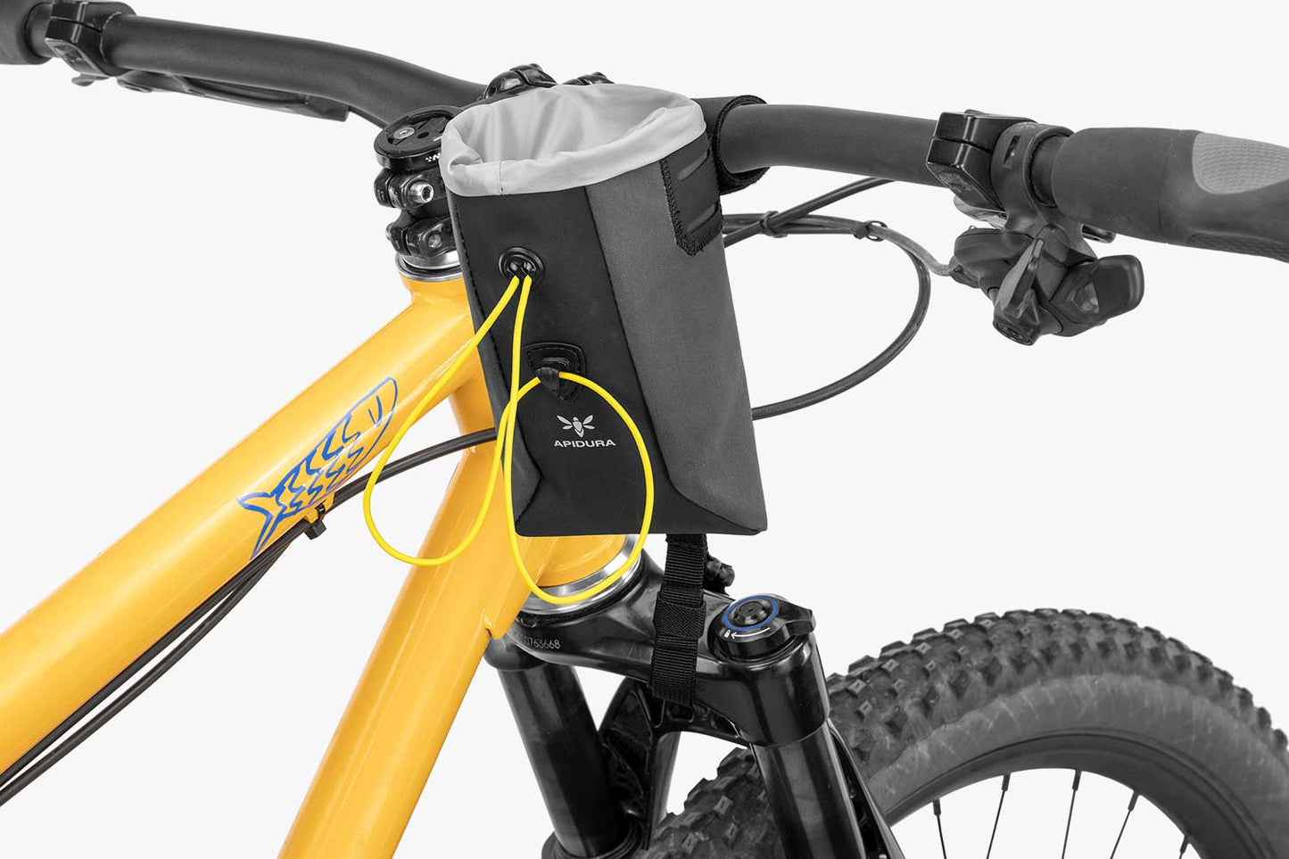 Bolsa de manillar APIDURA BACKCOUNTRY FOOD POUCH 0.8 L Negro Gris