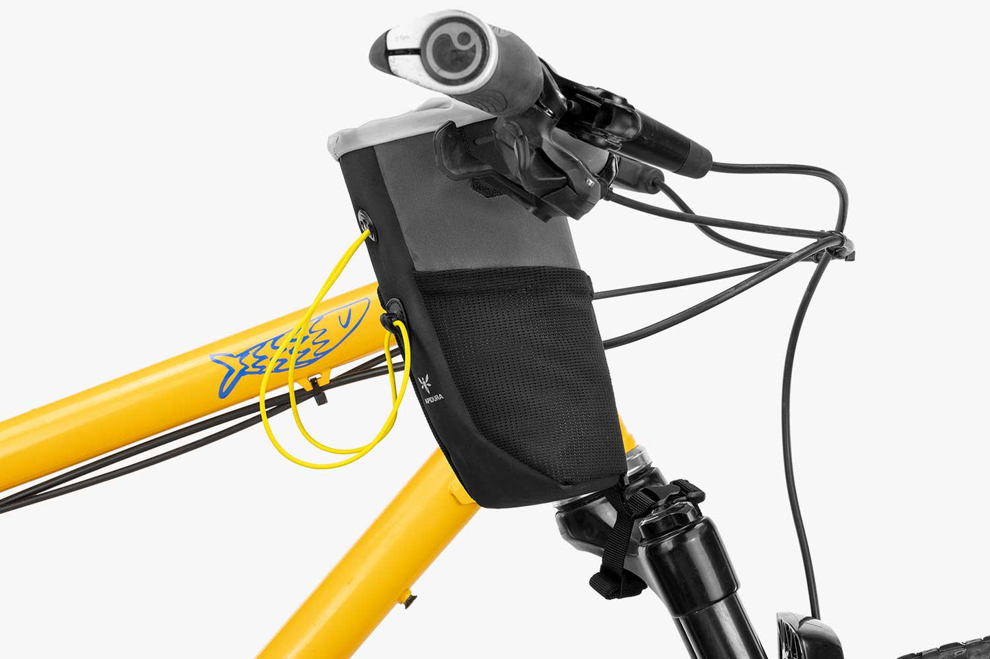 Bolsa de manillar APIDURA BACKCOUNTRY FOOD POUCH PLUS 1.2 L Negro Gris