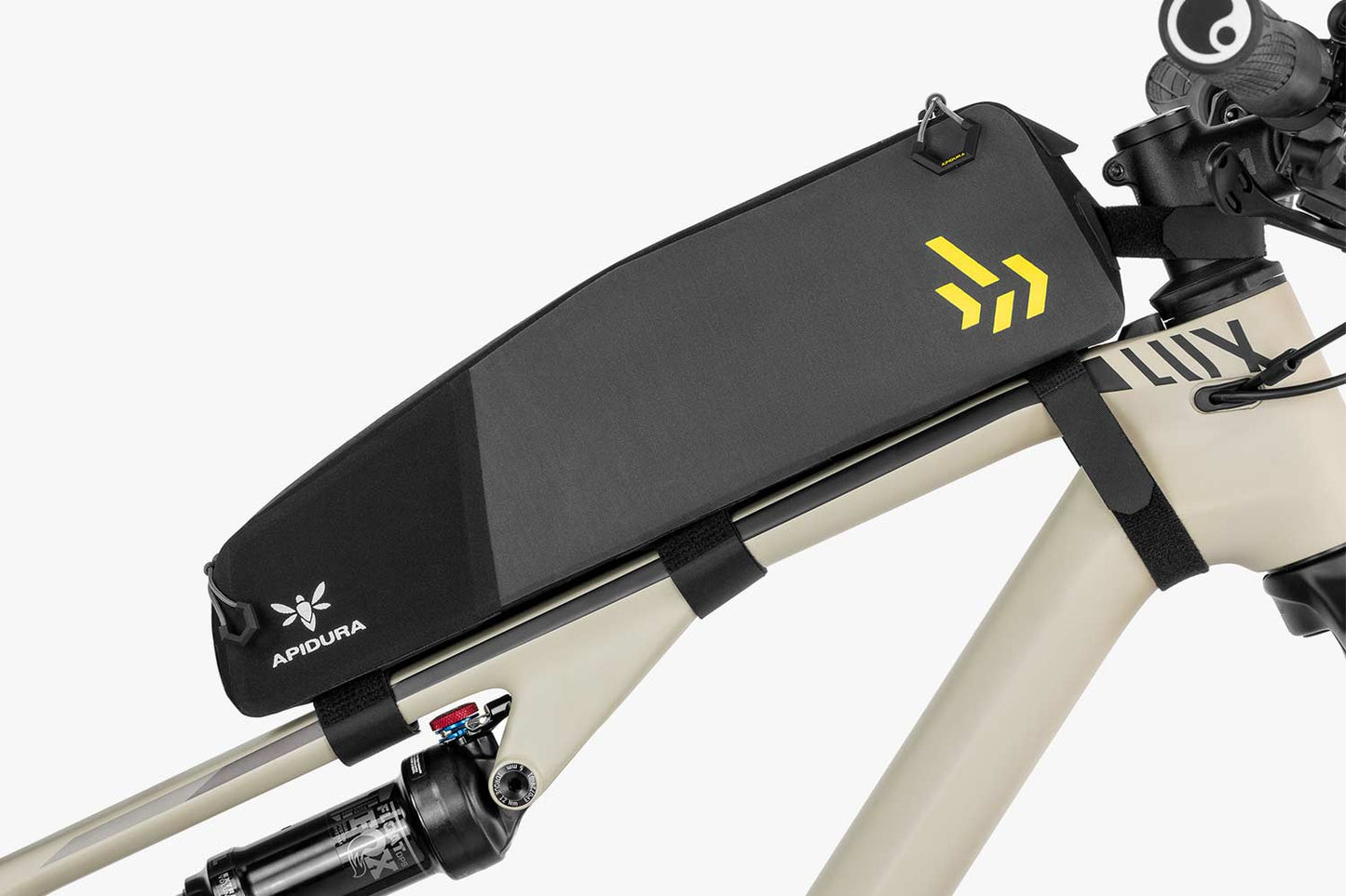 Bolsa de transporte APIDURA BACKCOUNTRY LONG TOP TUBE PACK 1.8 L Negro Gris