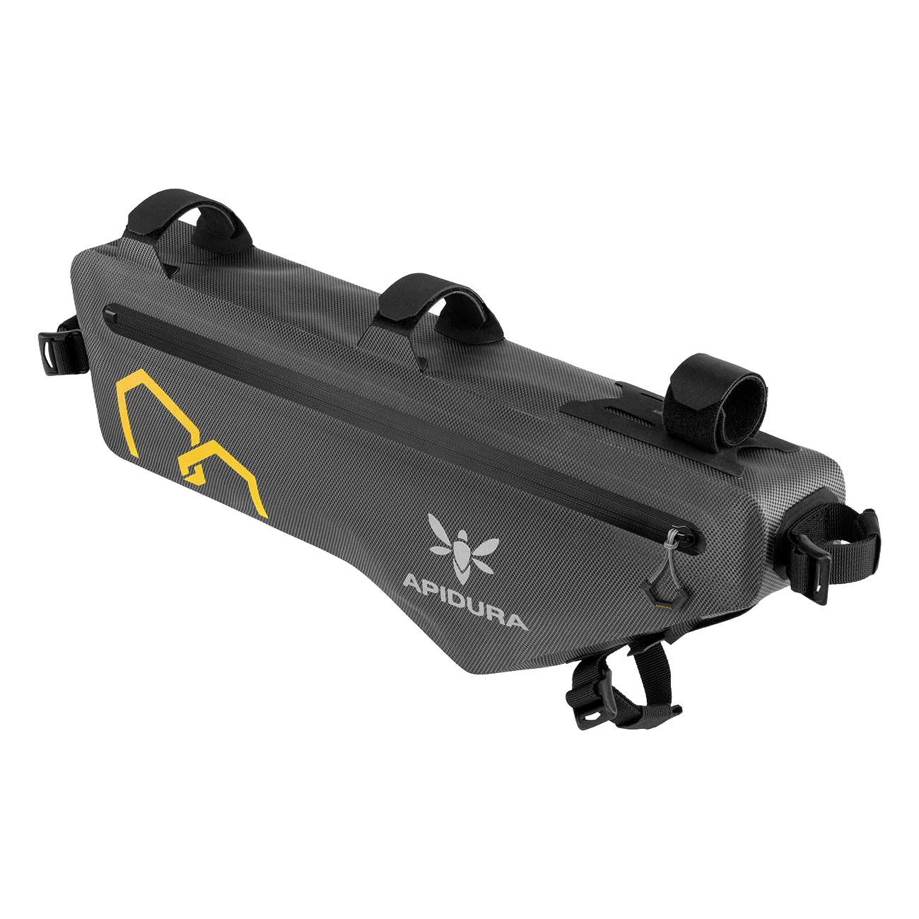 APIDURA EXPEDITION COMPACT FRAME PACK DRY Bolsa para cuadro de 4,5 L Negro