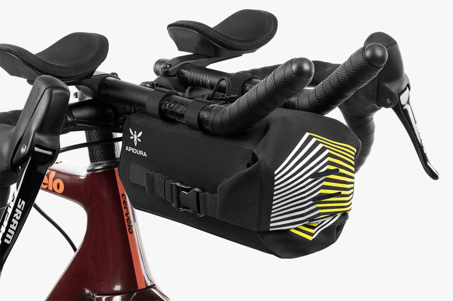 APIDURA RACING AEROBAR PACK Bolsa de manillar 2,5 L Negro