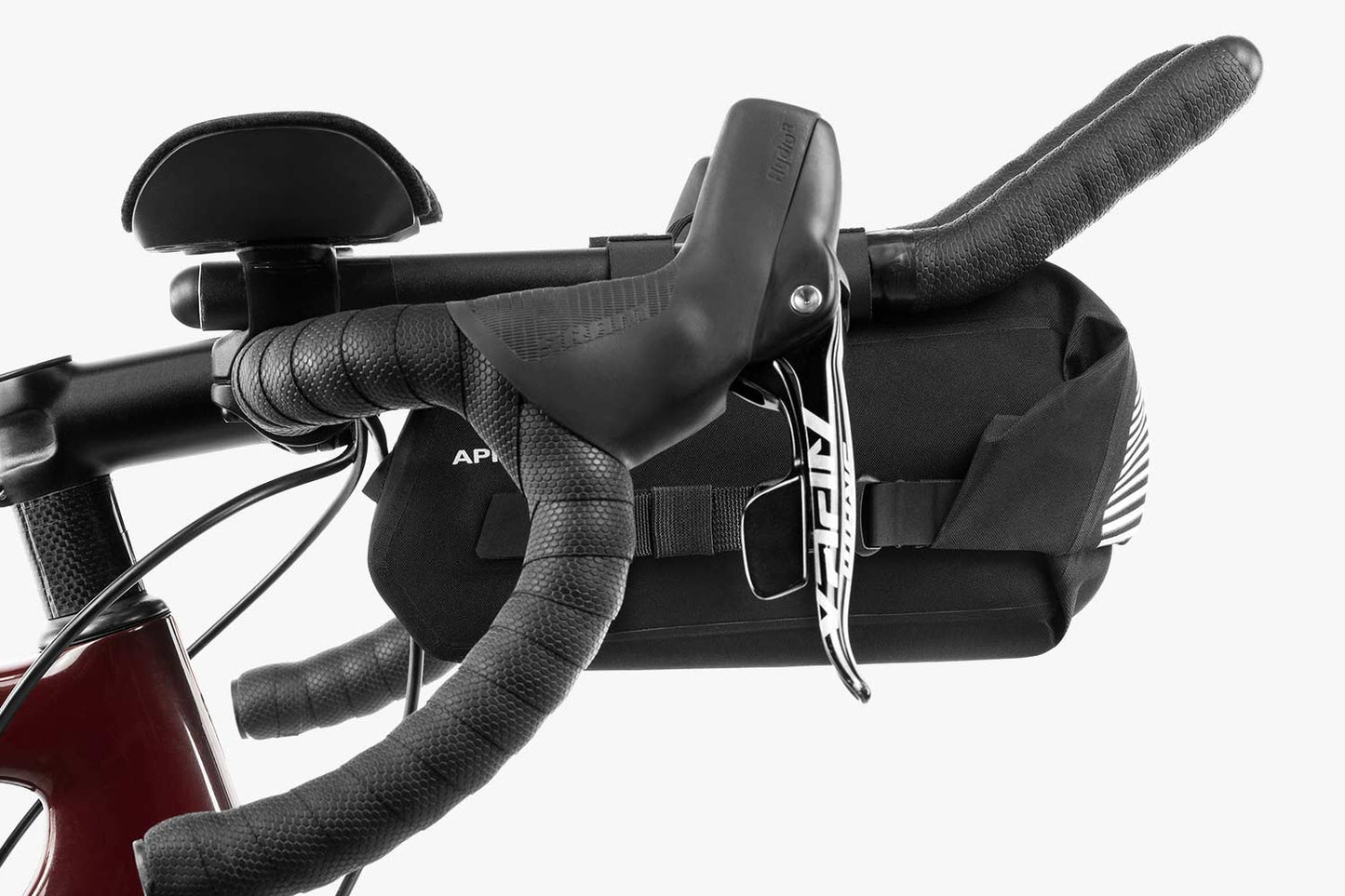 APIDURA RACING AEROBAR PACK Bolsa de manillar 2,5 L Negro